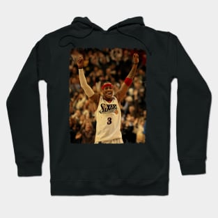 Allen Iverson - Vintage Design Of Basketball Hoodie